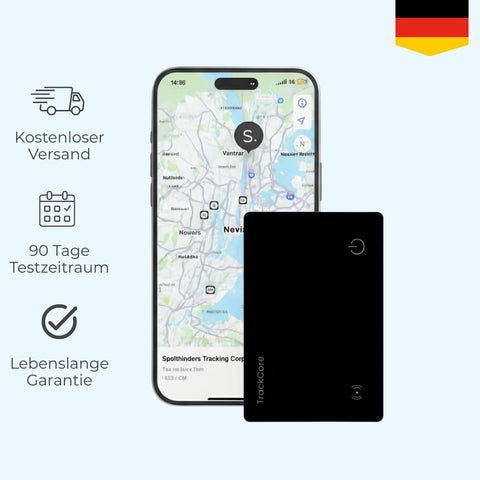 TrackCore – Die Apple-„Wo ist?“-zertifizierte Smart-Tracker-Karte