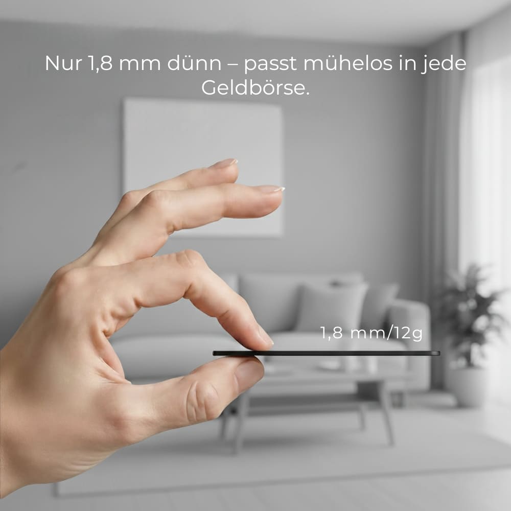 TrackCore – Die Apple-„Wo ist?“-zertifizierte Smart-Tracker-Karte