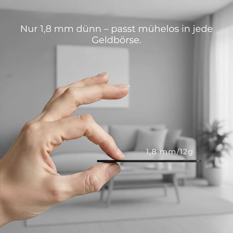 TrackCore – Die Apple-„Wo ist?“-zertifizierte Smart-Tracker-Karte