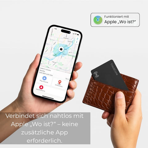 TrackCore – Die Apple-„Wo ist?“-zertifizierte Smart-Tracker-Karte